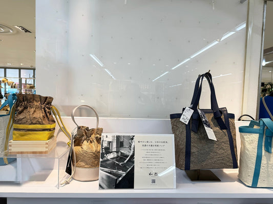 We are currently holding a limited-time POP-UP STORE for 和然- WASHIKA - on the 2nd floor of Hoshigaoka Mitsukoshi!