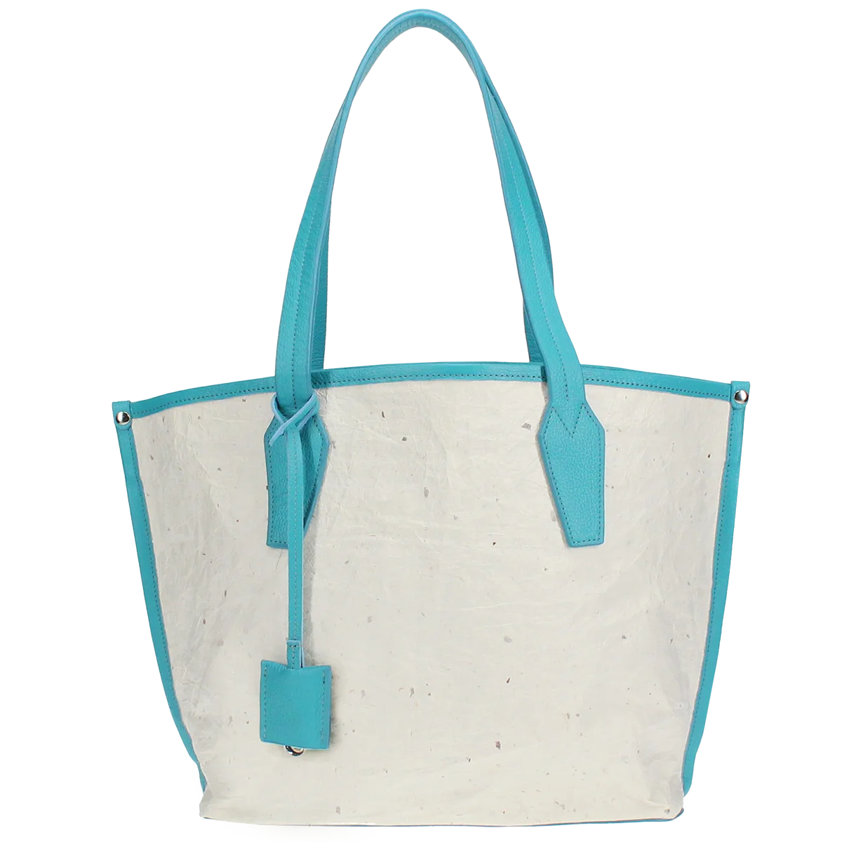 Rin - 凛 -( Leather Trimming Tote Bag )