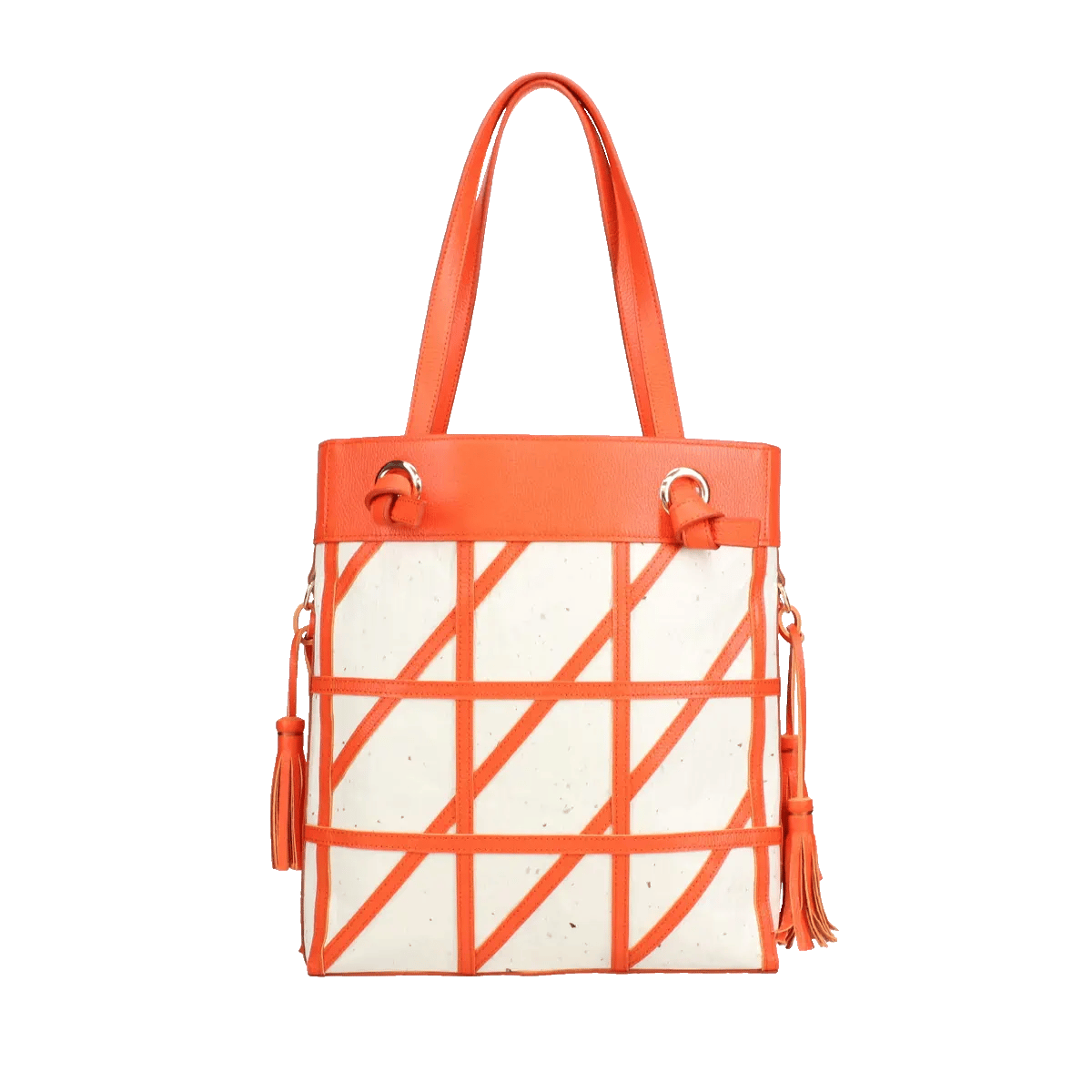 Shizuku - 雫 -( Geometric Pattern Hand Bag )