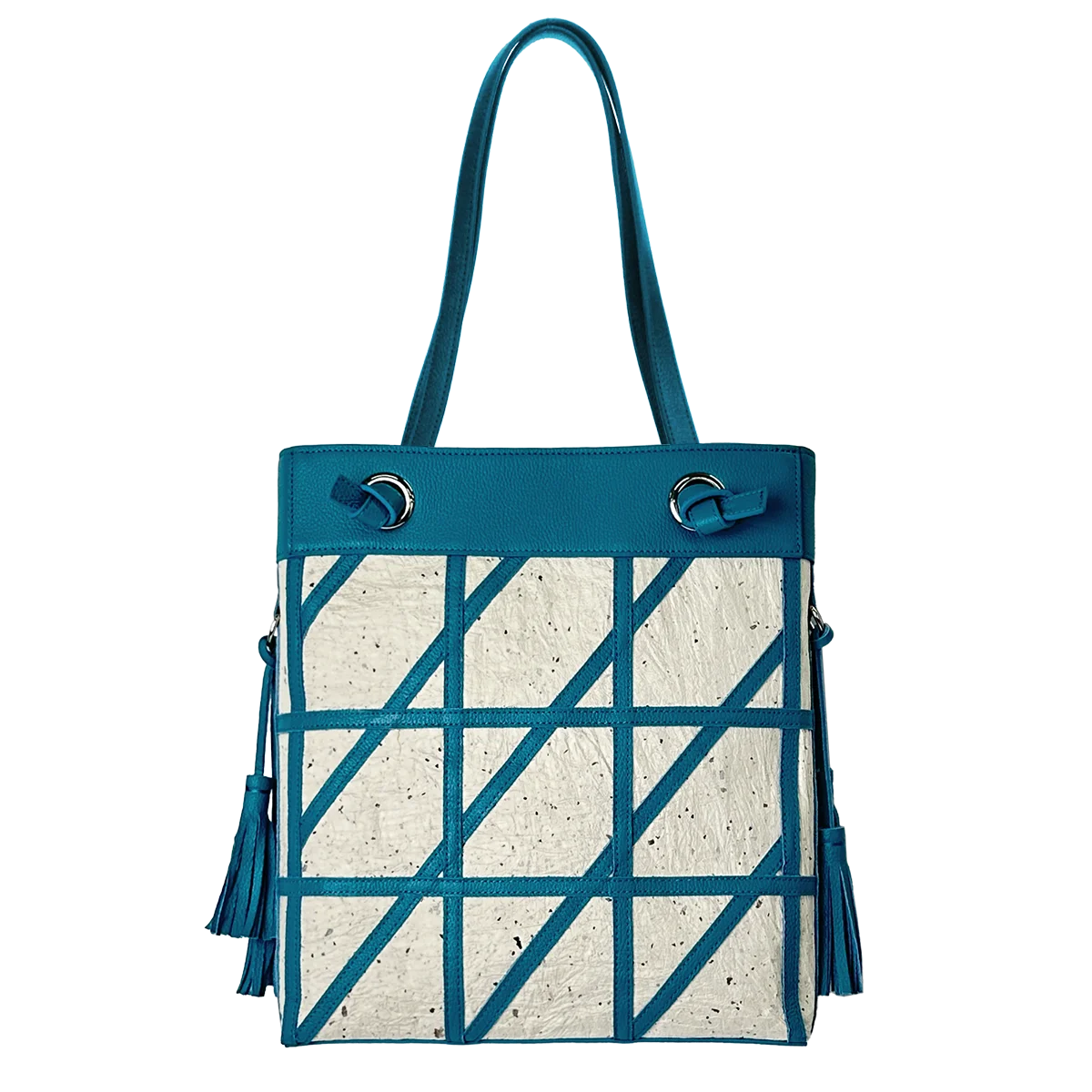 Shizuku - 雫 -( Geometric Pattern Hand Bag )