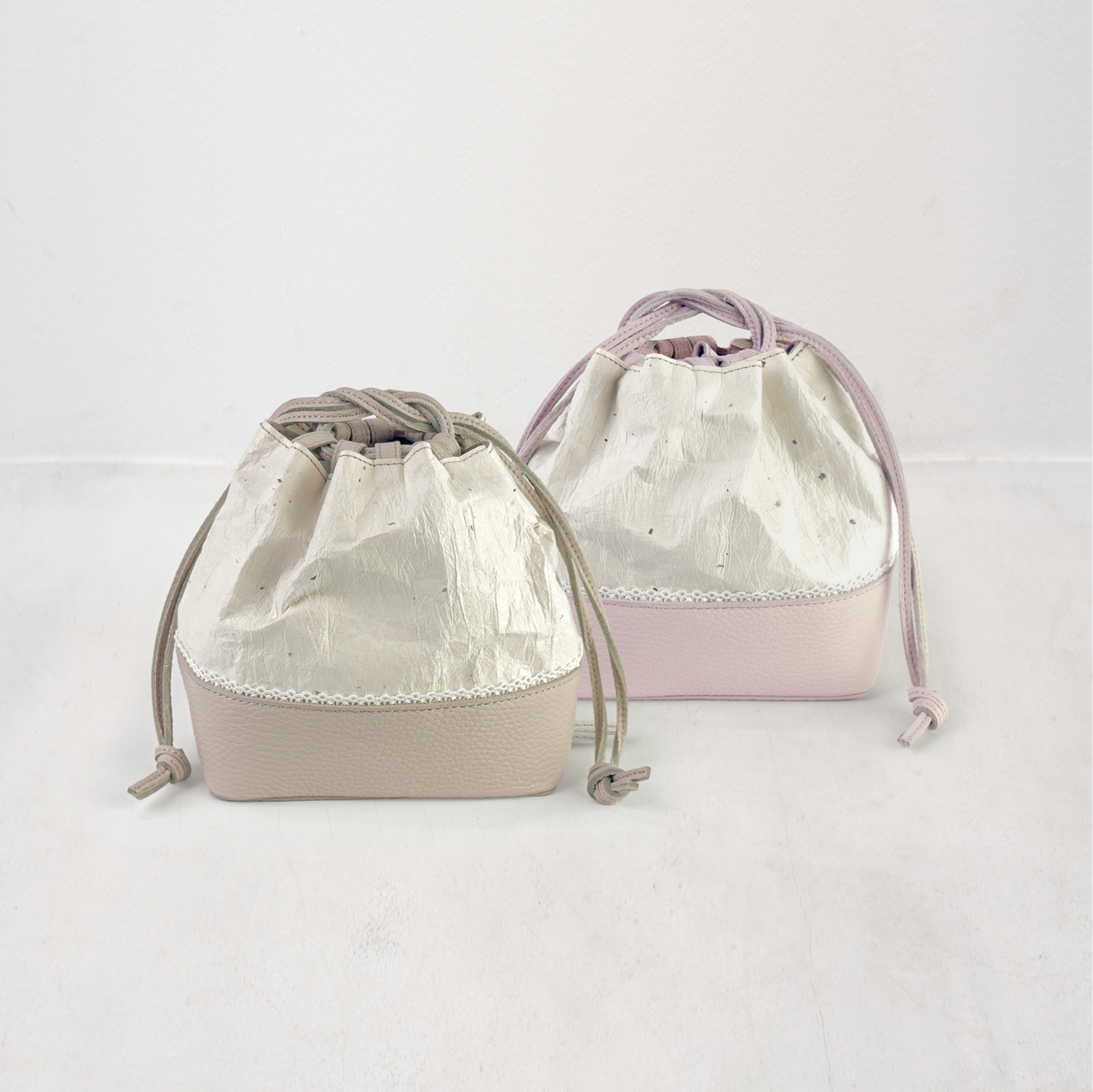 Tsubomi - 蕾 -( Mini Drawstring Bucket Bag )