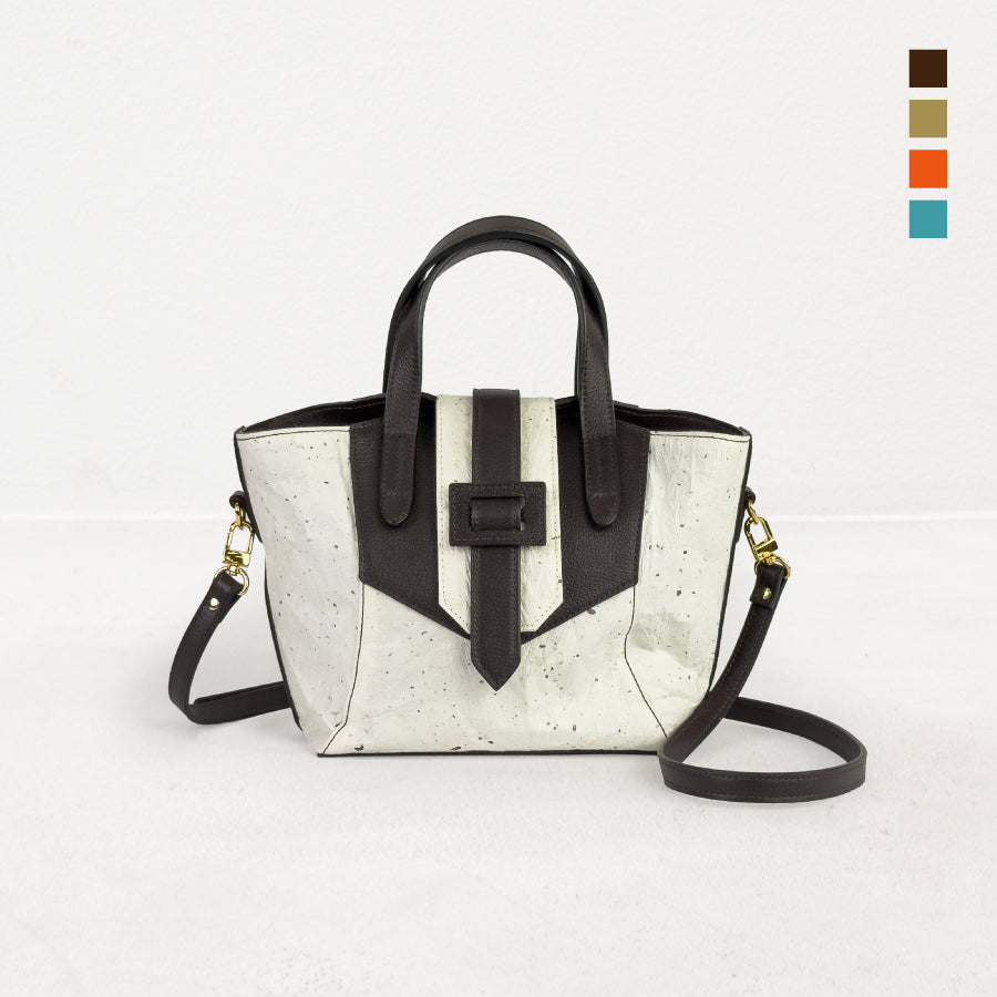 ベルトバッグ 美濃の手漉き和紙 ✗ 本革 – 和然 WASHIKA