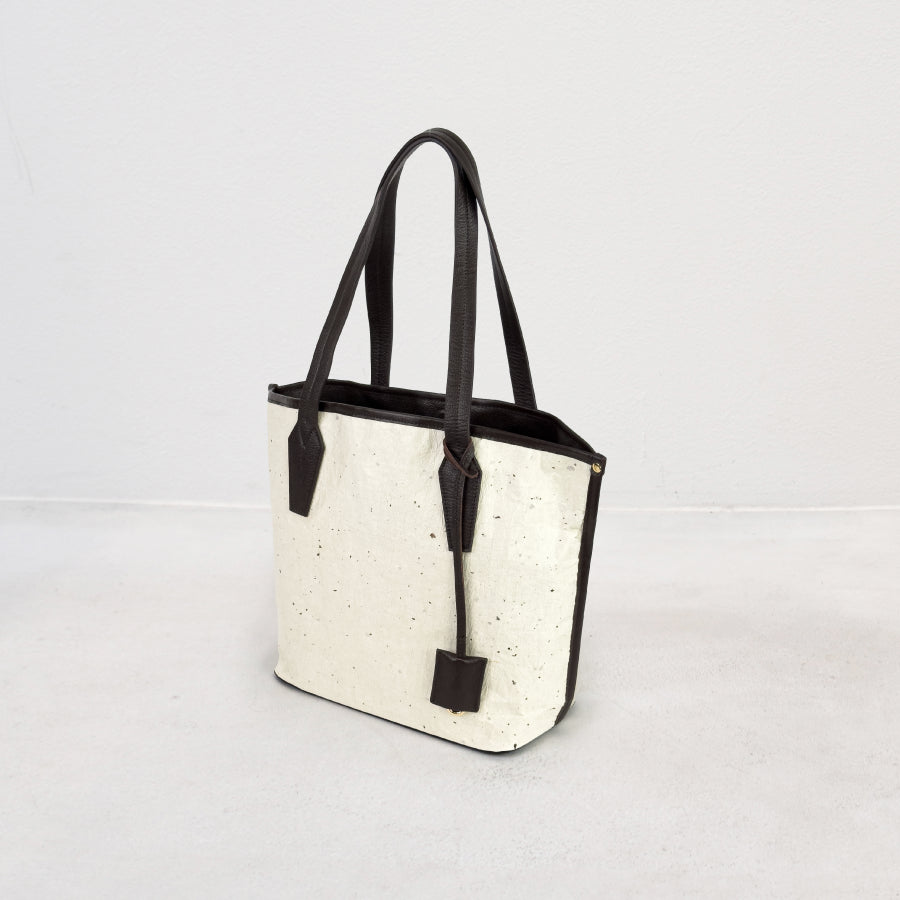 Rin - 凛 -( Leather Trimming Tote Bag )