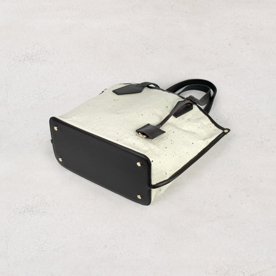 Rin - 凛 -( Leather Trimming Tote Bag )
