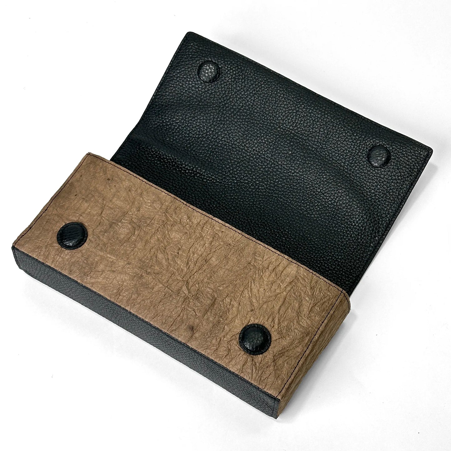 Miyabi - 雅 - (Clutch & Shoulder 2way Bag / 柿渋染め和紙 )