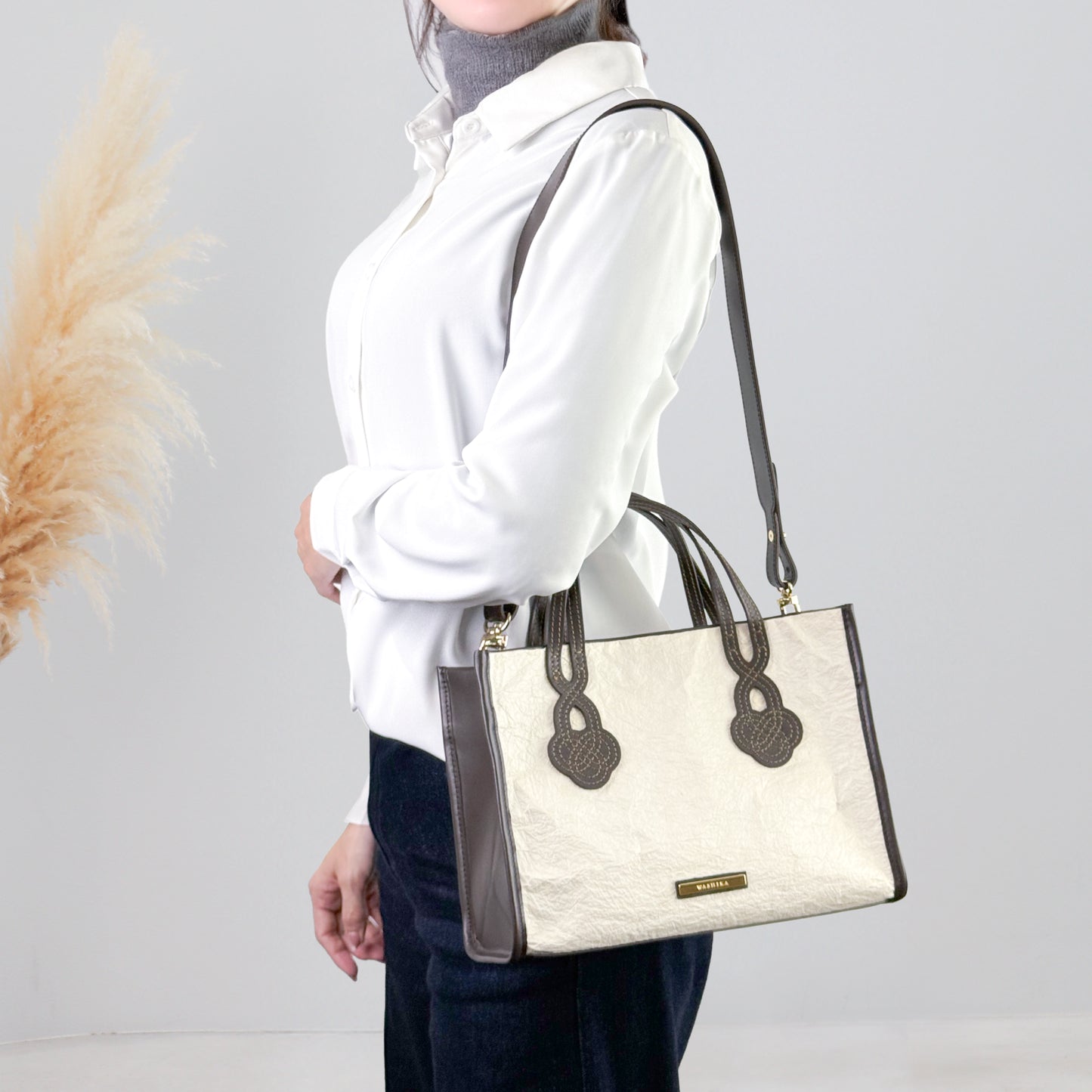 En － 縁 －（ Square 2Way Hand Bag ）