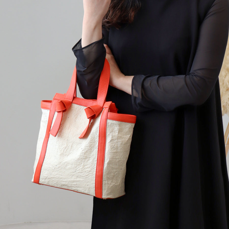 Akatsuki － 暁 －（ Leather Knot Bag ）