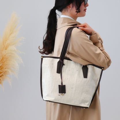 Rin － 凛 －（ Leather Trimming Tote Bag ）