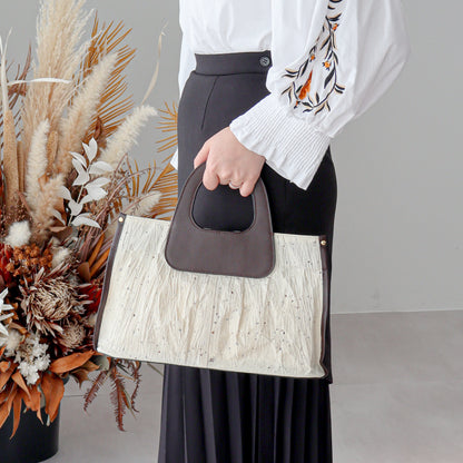 Meguri － 環 －（ Graphic Handle Bag ）