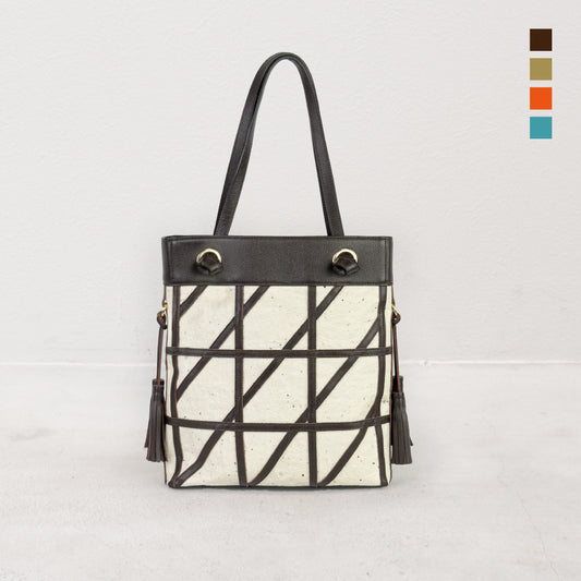 Shizuku － 雫 －（ Geometric Pattern Hand Bag ）