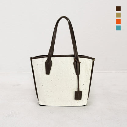 Rin － 凛 －（ Leather Trimming Tote Bag ）