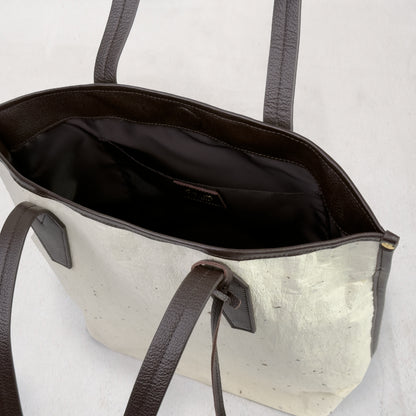 Rin － 凛 －（ Leather Trimming Tote Bag ）