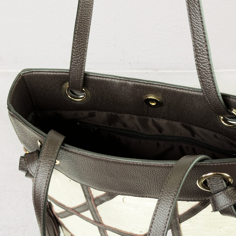 Shizuku － 雫 －（ Geometric Pattern Hand Bag ）